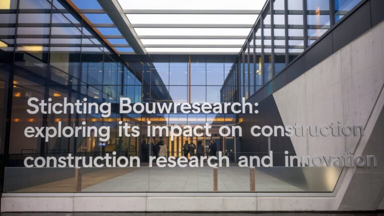 Logo of Stichting Bouwresearch highlighting its role in construction research and innovation.