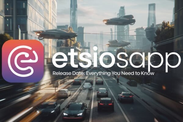 EtsiosApp logo and calendar symbol representing the release date announcement.