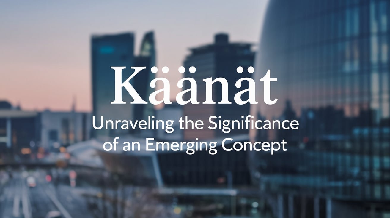 Käänät concept connecting cultures, fostering innovation, and inspiring global transformation