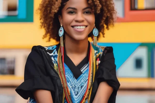 Shakira Makedonka, a rising star known for her impact in digital innovation and cultural advocacy.